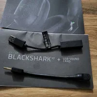 هدست گیمینگ razer بلک شارک ریزر  v2 + sound card|قطعات و لوازم جانبی رایانه|تهران, استخر|دیوار