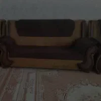 مبل در حد نو هفت نفره|مبلمان خانگی و میز عسلی|شیراز, شیخ علی چوپان|دیوار
