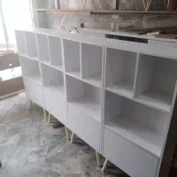 کتابخانه پویا|کتابخانه، شلف، قفسههای دیواری|مشهد, ایثارگران|دیوار