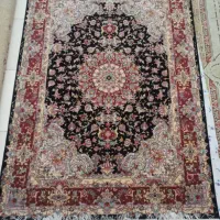 فرش ابریشم دست باف|فرش|احمدآبادمستوفی, |دیوار