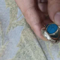 انگشتر فیروزه نقره روس
