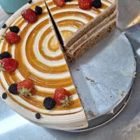 کیک کافی شاپی خانگی