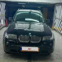 bmw بی ام و x3 فول m پکیج مشکی داخل مشکی مدل 2008