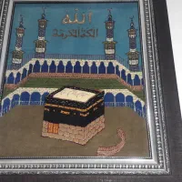 تابلوفرش دست بافت وان یکاد وکعبه