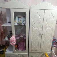 سرویس چوب نوزاد و کودک(تخت و کمد)