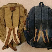 کیف مدرسه ( کوله پشتی) جین|کیف، کفش، کمربند|سنندج, |دیوار