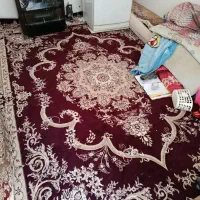 ۲تخته فرش زرشکی سالم قیمت مناسب