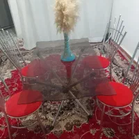 میز نهار خوری شیک پیک ترو تمیز|میز و صندلی غذاخوری|خاوه, |دیوار