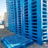 پالت پلاستیکی ۱۲۰ در ۱۰۰ رنگ آبی 120در100 پالت آبی