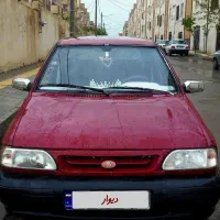 پراید ۱۳۱ قرمز متالیک مدل ۱۳۸۴ تمیز