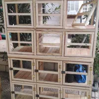 ساخت قفس چوبی