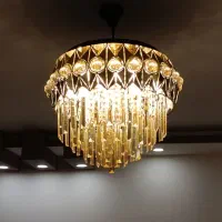 لوستر کریستال|لوستر و چراغ آویز|قروه, |دیوار