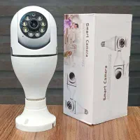 دوربین مداربسته بدون سیم کشی لامپ چرخشی|دوربین مداربسته|اردبیل, |دیوار