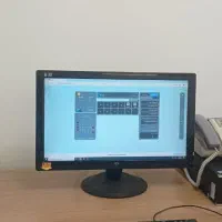 مانیتور AOC سالم و تمیز  و مناسب کار اداری و خانگی