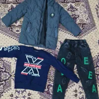 کاپشن  شلوار کتان  بلوز دورس