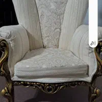 مبل سلطنتی ومیز نهار خوری تمیز|مبلمان خانگی و میز عسلی|کیاشهر, |دیوار