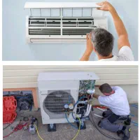 نصب تعمیر سرویس تعمیرکار کولرگازی اسپیلت در شهر ری