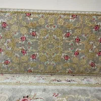 فرش و پشتی طرح باغ بهشت