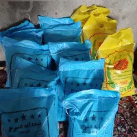 سلام  برنج نیم  دانه عنبر بو  با عطر و  بو