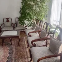 مبلمان ۶ نفره چپندر  تمام چوب|مبلمان خانگی و میز عسلی|تهران, آبشار تهران (دریاچه)|دیوار