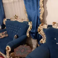 مبل سلطنتی به همراه میز و عسلی|مبلمان خانگی و میز عسلی|بندرعباس, |دیوار