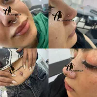 پیرسینگ.پرسینگ.چالگونه.میکرودرمال.تتوآموزش پیرسینگ