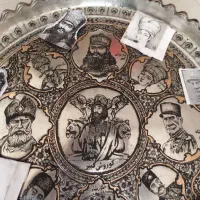 مجمع مسی قلمزنی شده هنر دست|کلکسیون و سرگرمی|ملایر, |دیوار