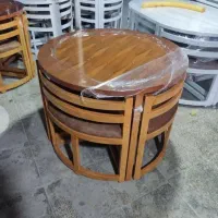 میزغذاخوری ۴ نفره  ومدل کمجا نو داخل مغازه|میز و صندلی غذاخوری|اسدآباد, |دیوار