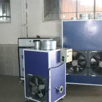 هیتر گلخانه هیدروپونیک پلاستیکی شیشه ای 110 گازی