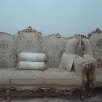 مبل استیل یا سلطنتی و میز غذا خوری