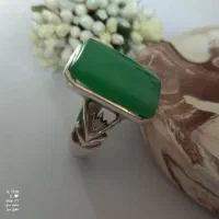 انگشترهای نقره مردانه سنگهای اصل معدنی