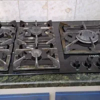 گاز توکار صفحه شیشه ای