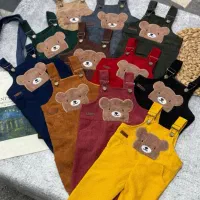 بیلر مخمل کبریتی طرح خرسی