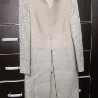 سه تیکه کت و شلوار و تاپ مجلسی