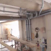 نیروی کار برای لوله کشی  ساختمان آب و تاسیسات