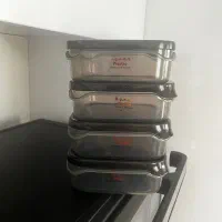ظروف نگهدارنده پلاستیکی 4 عددی