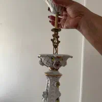 لوستر آنتیک تک شاخه|لوستر و چراغ آویز|تهران, بهارستان|دیوار