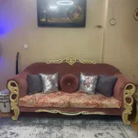 مبل کلاسیک هفت نفره کاملاً سالم