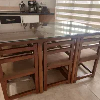 ناهارخوری ۶ نفره کم جا