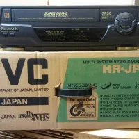 دستگاه ویدیو VHS برند JVC کاملا نو