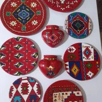 دیوارکوب سفالی