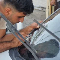 شیشه دودی خودرو