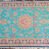 فرش ابریشم دستباف