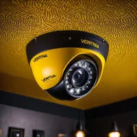 دوربین IP دید در شب رنگی میکروفون دار|دوربین مداربسته|اصفهان, لاله|دیوار