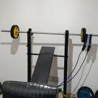 پکیج کامل دستگاه بدنسازی|تجهیزات ورزشی|فولادشهر, مسکن مهر فولادشهر|دیوار