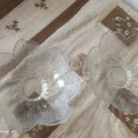 ۲کریستال خارجی میوه خوری میفروشمش|ظروف سرو و پذیرایی|تبریز, |دیوار