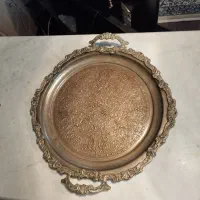 سماور ورشو عتیقه و کتری سینی مس عتیقه|کلکسیون اشیاء عتیقه|شاهینشهر, شهرک گلدیس|دیوار