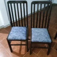 ۶ عدد صندلی ناهارخوری با کفی مبلی نو و آکبند