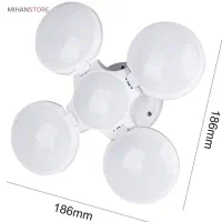 چراغ خورشیدی اضطراری توپی 5 پره|لامپ و چراغ|تهران, خلیج فارس|دیوار