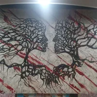 تابلو دکوراتیو صد در صد هنر دست برجسته  ۱/۴۰در۱۰۰|تابلو، نقاشی، عکس|تهران, میدان ولیعصر|دیوار